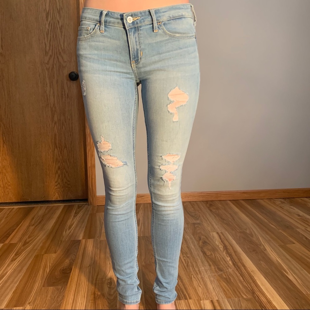 Hollister Jeans - Low Rise Super Skinny - 3L